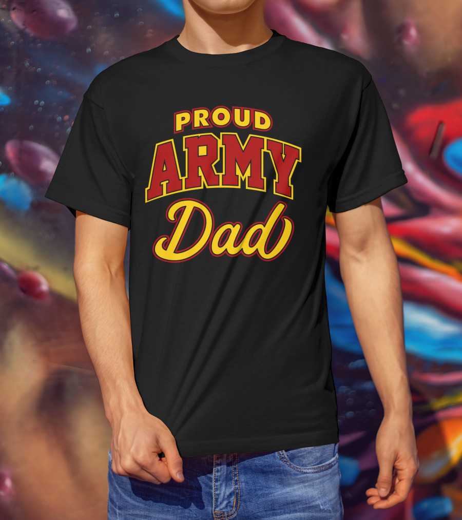 PROUD ARMY DAD T-Shirt