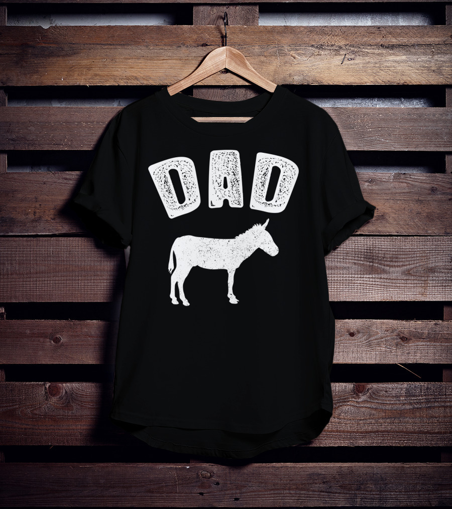 DAD DONKEY Family Matching T-Shirt