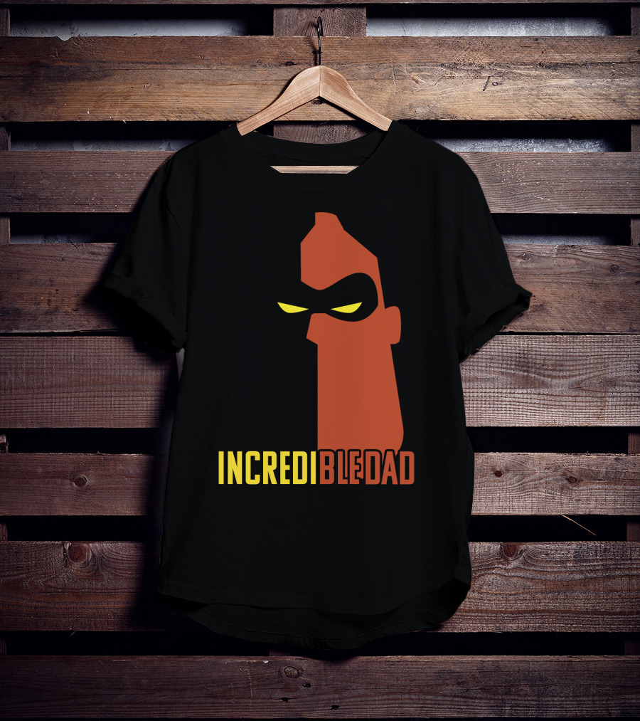 Disney Pixar Incredibles 2 IncrediBle Dad Hero Mask T-Shirt