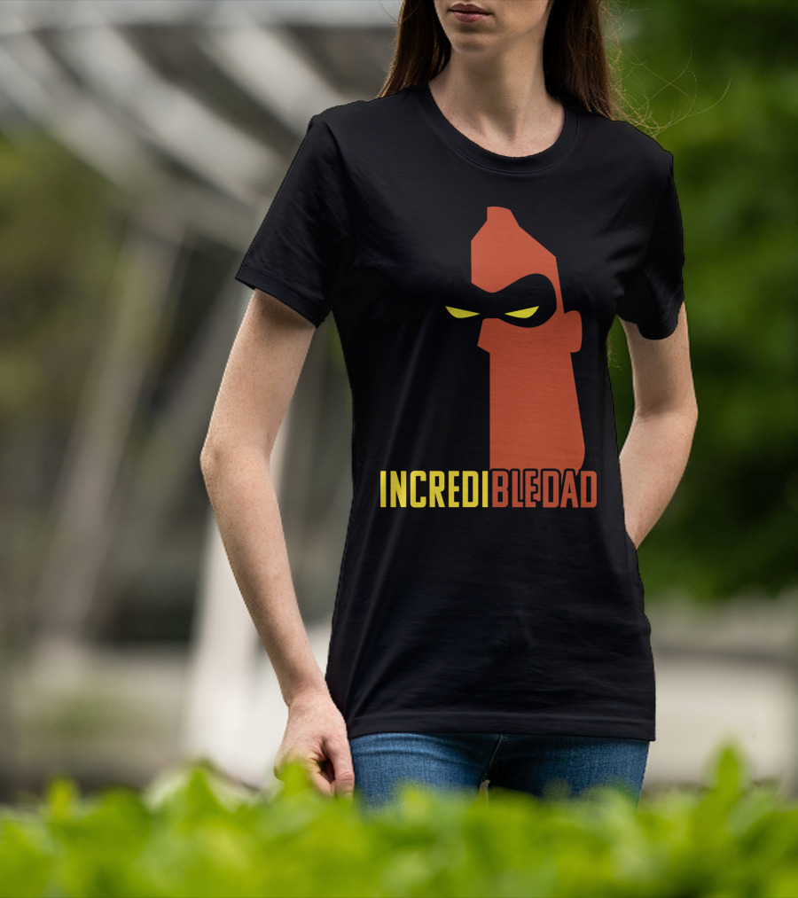 Disney Pixar Incredibles 2 IncrediBle Dad Hero Mask T-Shirt