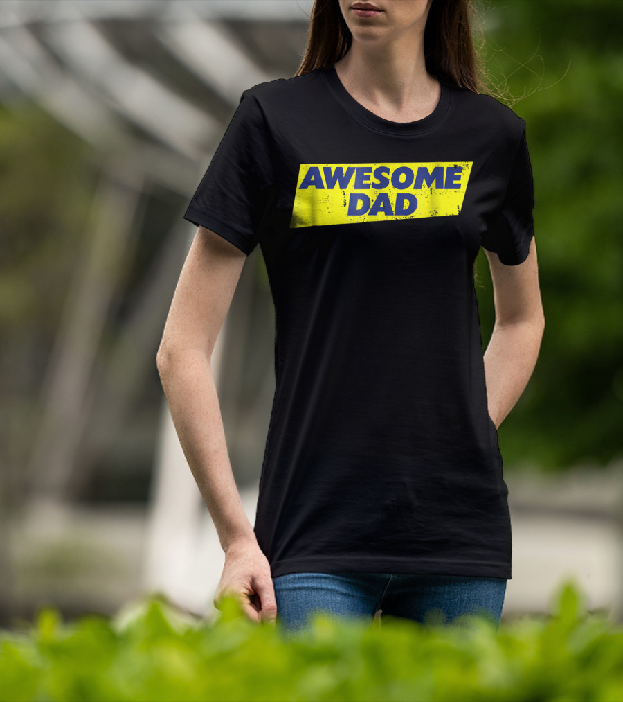 AWESOME DAD Vintage Style Design59 T-Shirt