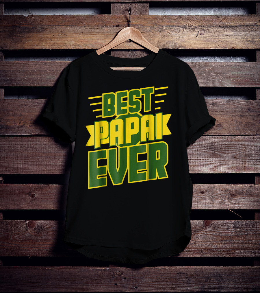 Best Papai Ever Awesome Brazilian Dad Brazil T-Shirt
