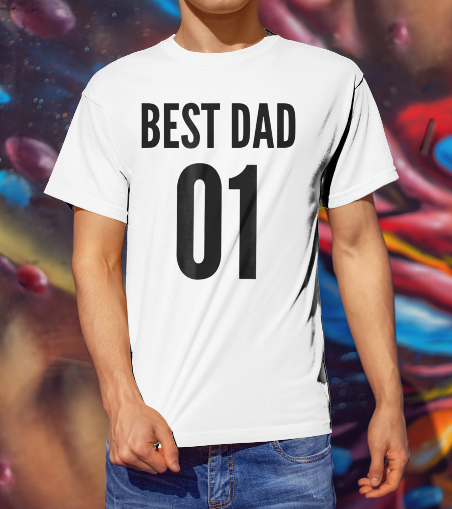 Best Dad 01 Number 1 Dad T-Shirt