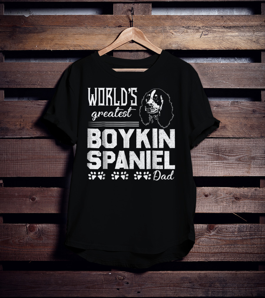 World's Greatest Boykin Spaniel Dad T-Shirt
