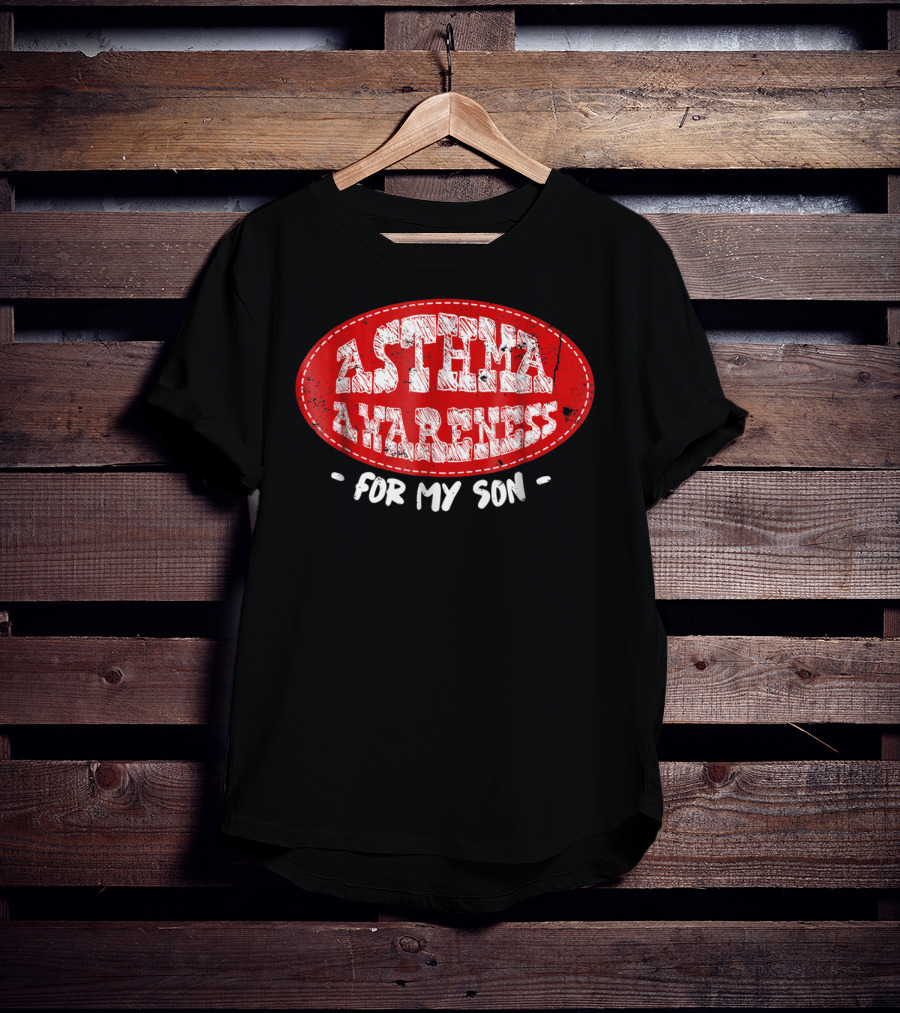 Asthma Awareness For My Son T-Shirt