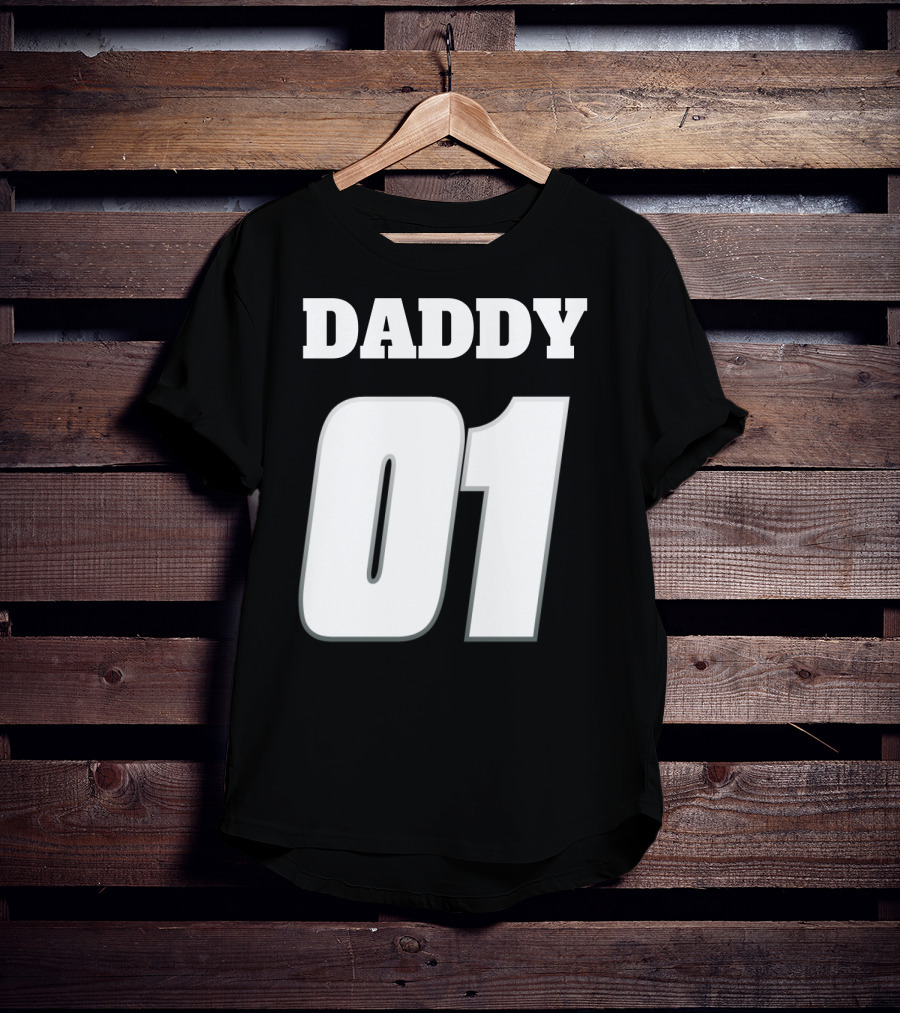 Daddy 01 Number One Dad T-Shirt