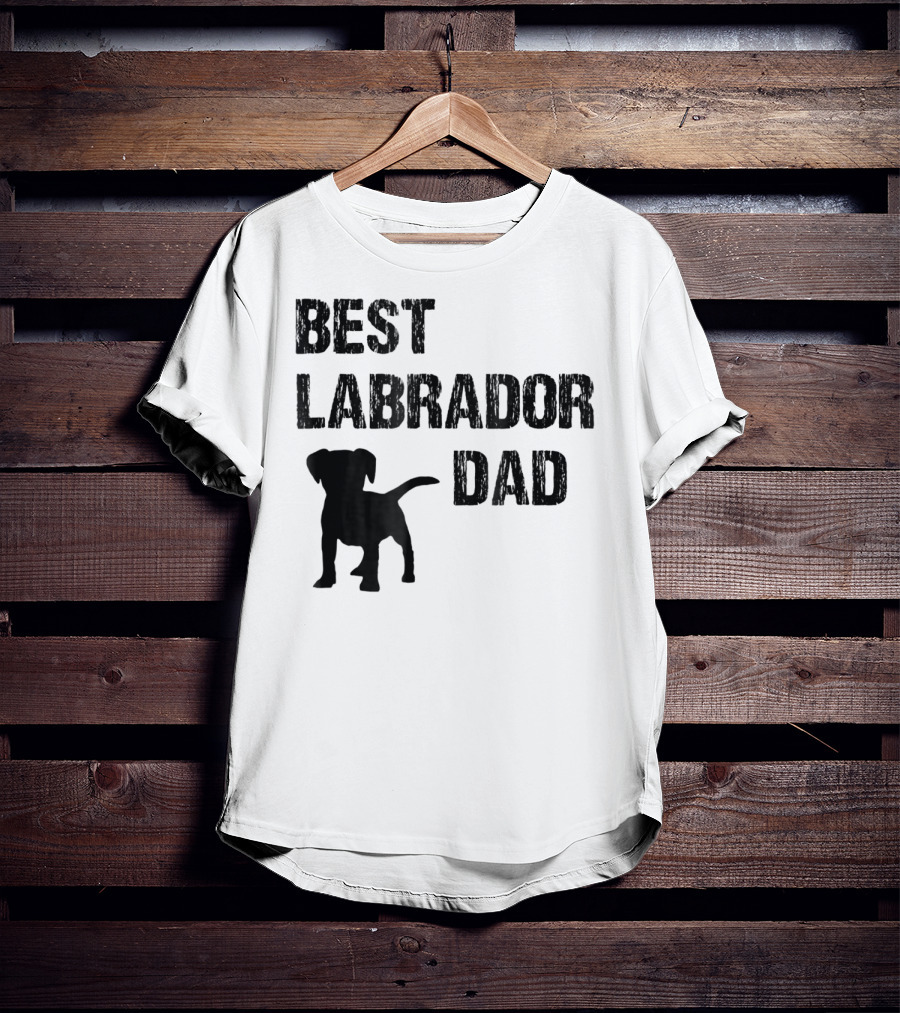 Best Labrador Dad T-Shirt