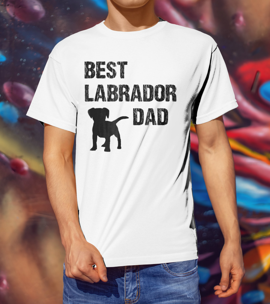 Best Labrador Dad T-Shirt