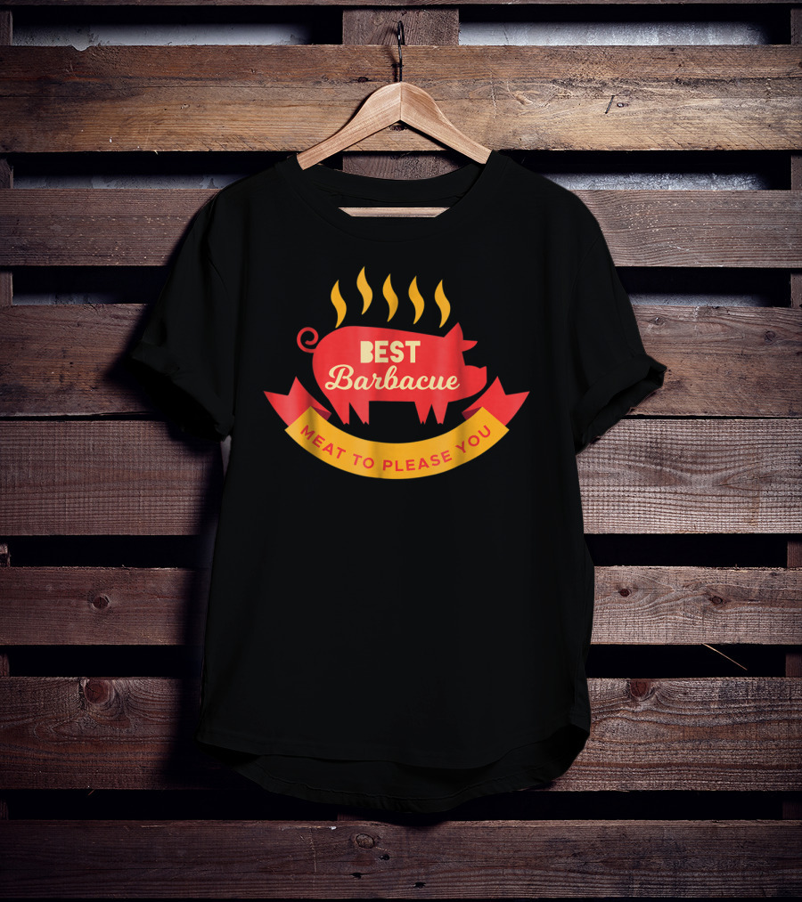 Best Barbecue Meat To Please You BBQ Pit Master Grilling T-Shirt