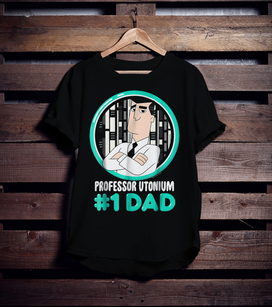 CN Powderpuff Girls Professor Utonium #1 Dad T-Shirt