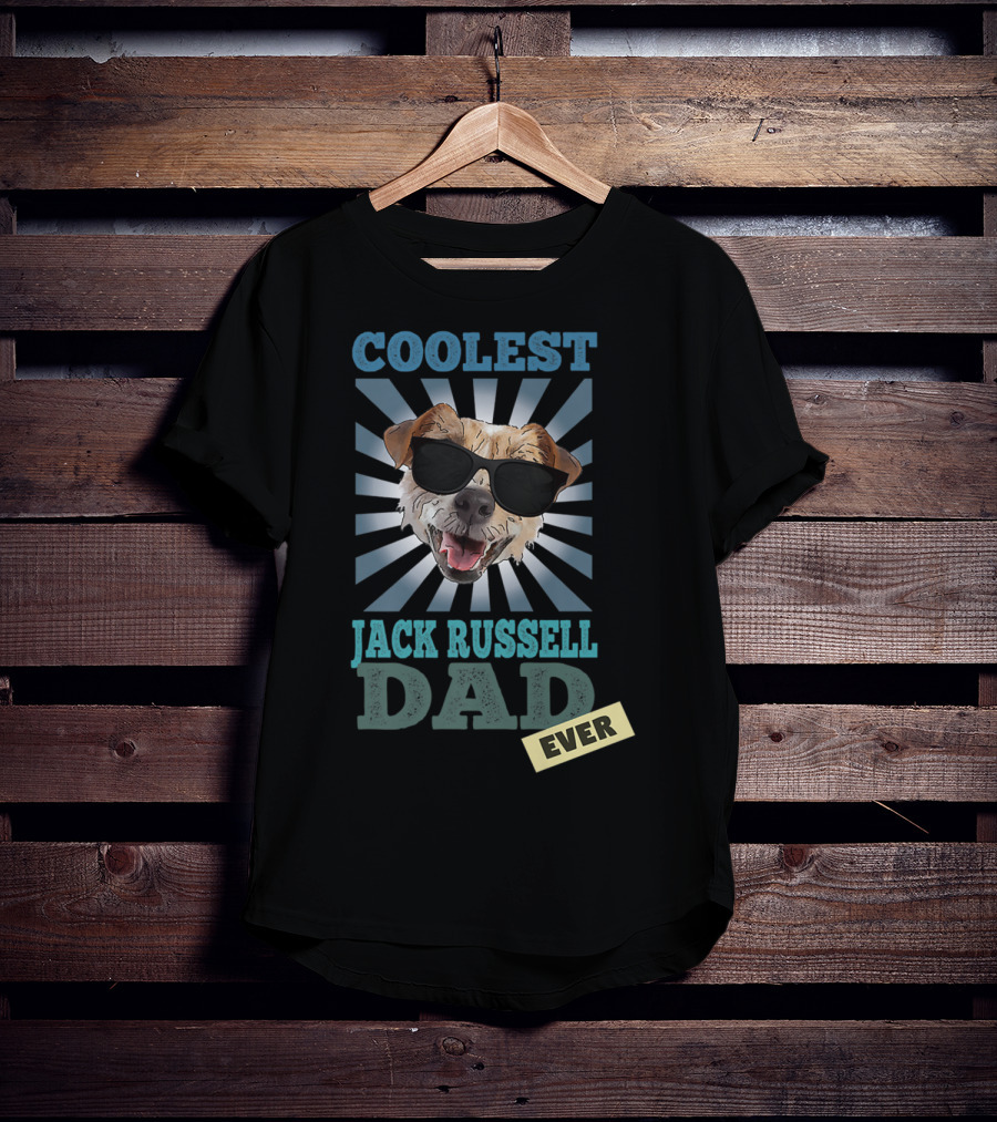 Coolest Jack Russell Dad Ever T-Shirt
