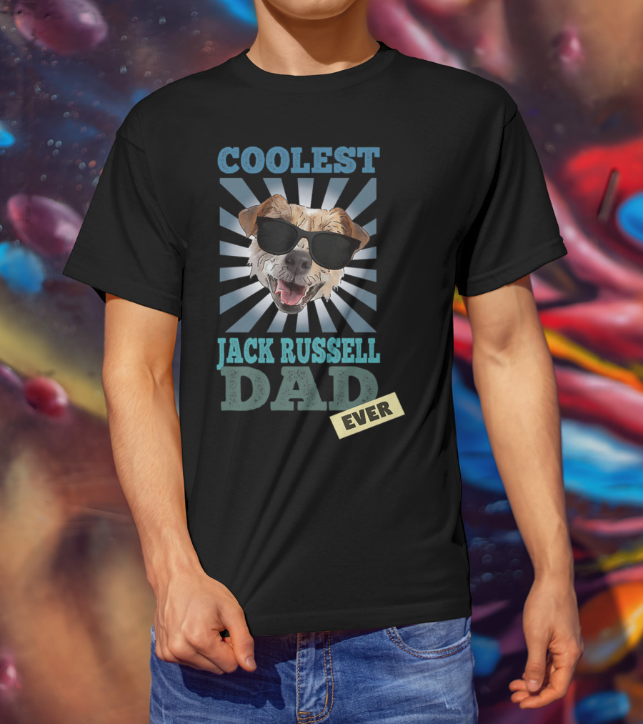 Coolest Jack Russell Dad Ever T-Shirt