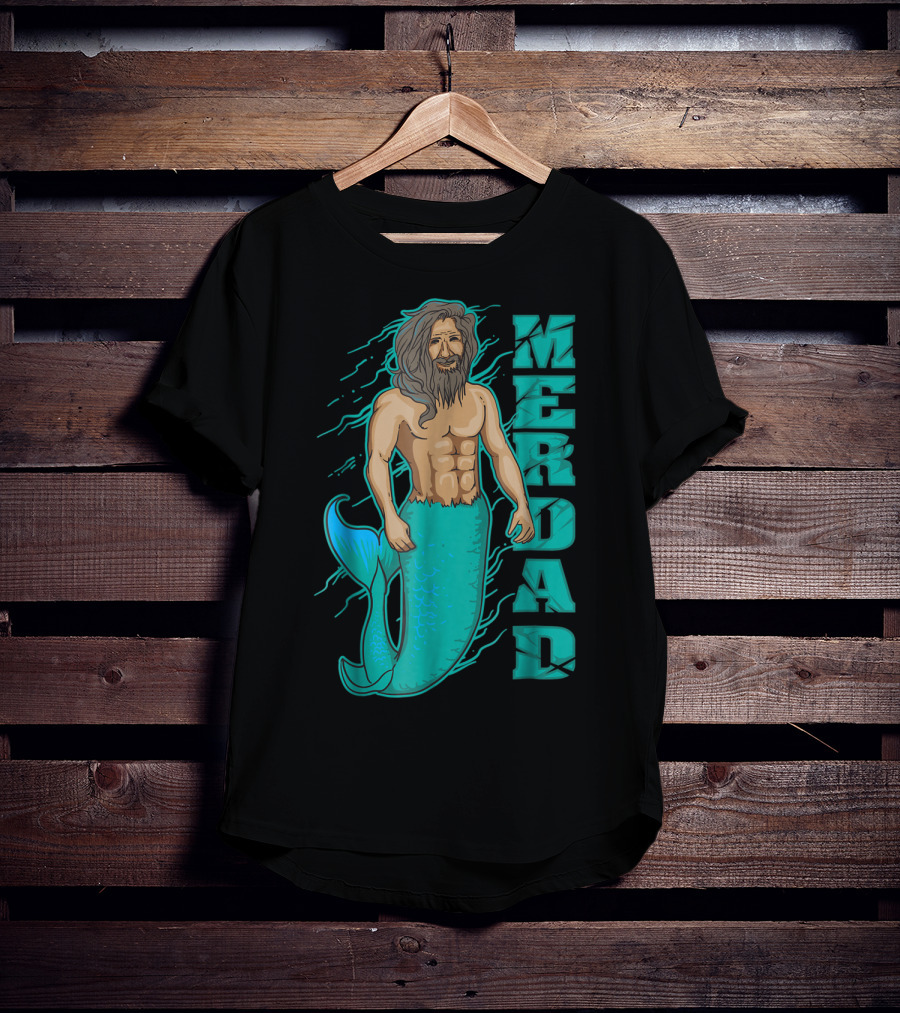 Cute King Merdad For The Best Dad On Earth T-Shirt