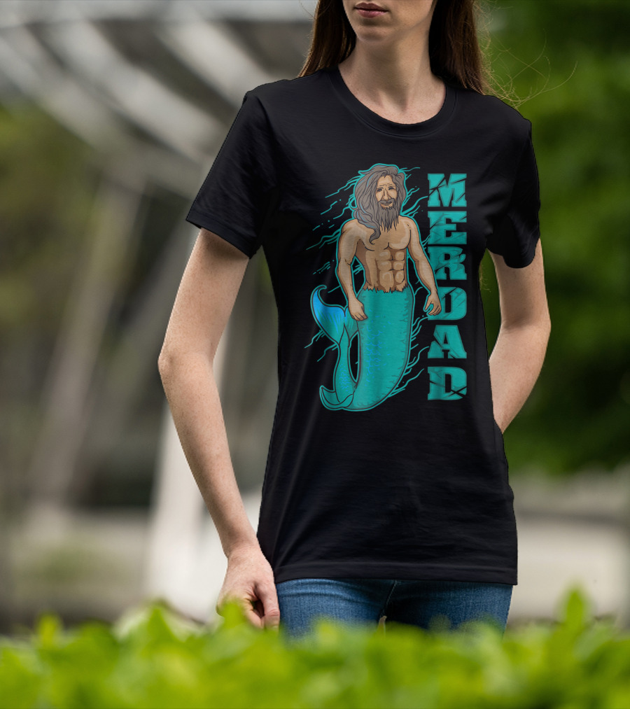 Cute King Merdad For The Best Dad On Earth T-Shirt