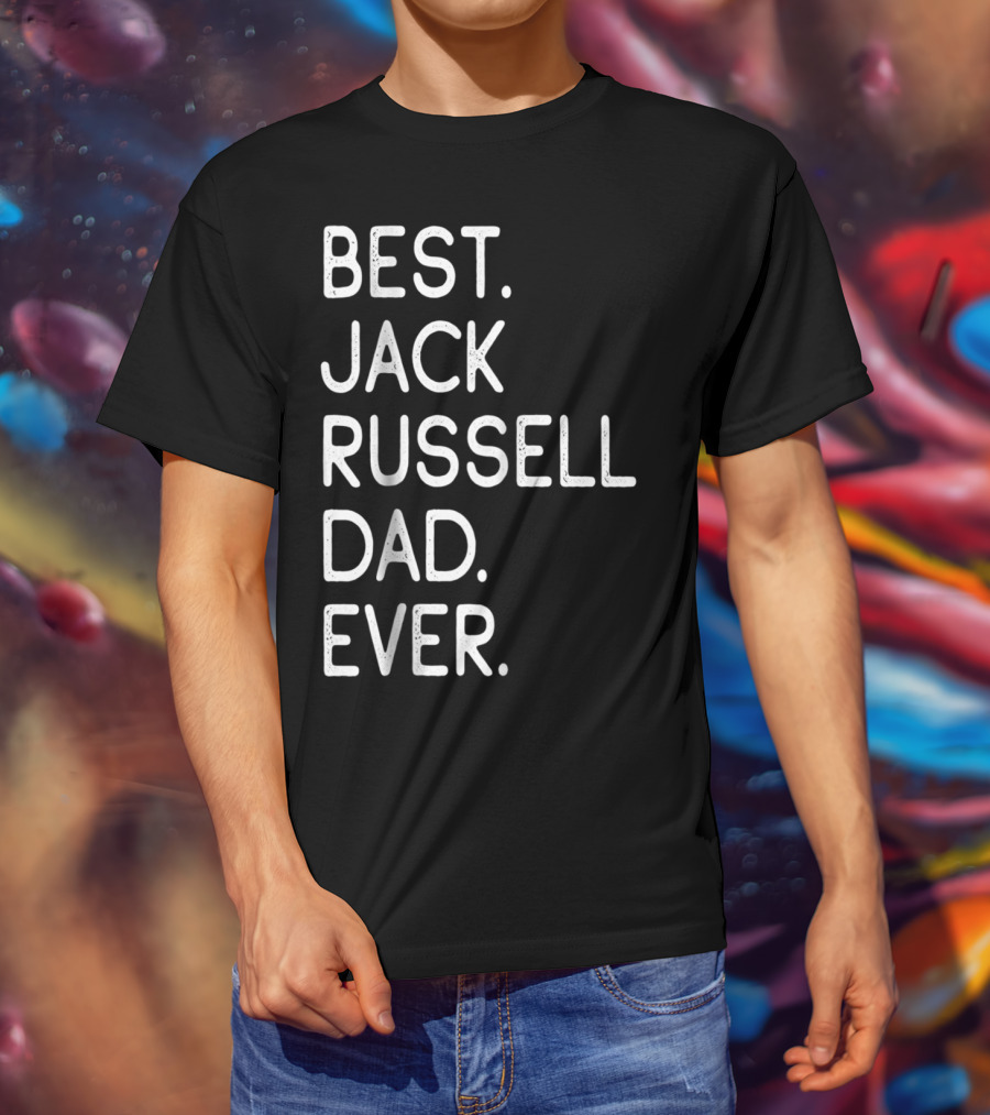 Best Jack Russell Dad Ever Proud Master Lover14 T-Shirt