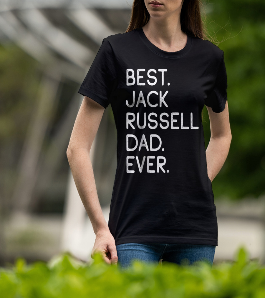 Best Jack Russell Dad Ever Proud Master Lover14 T-Shirt