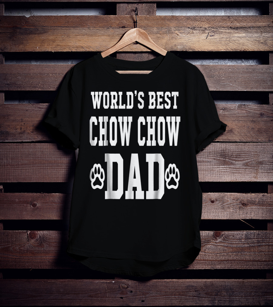 World's Best Chow Chow Dad T-Shirt