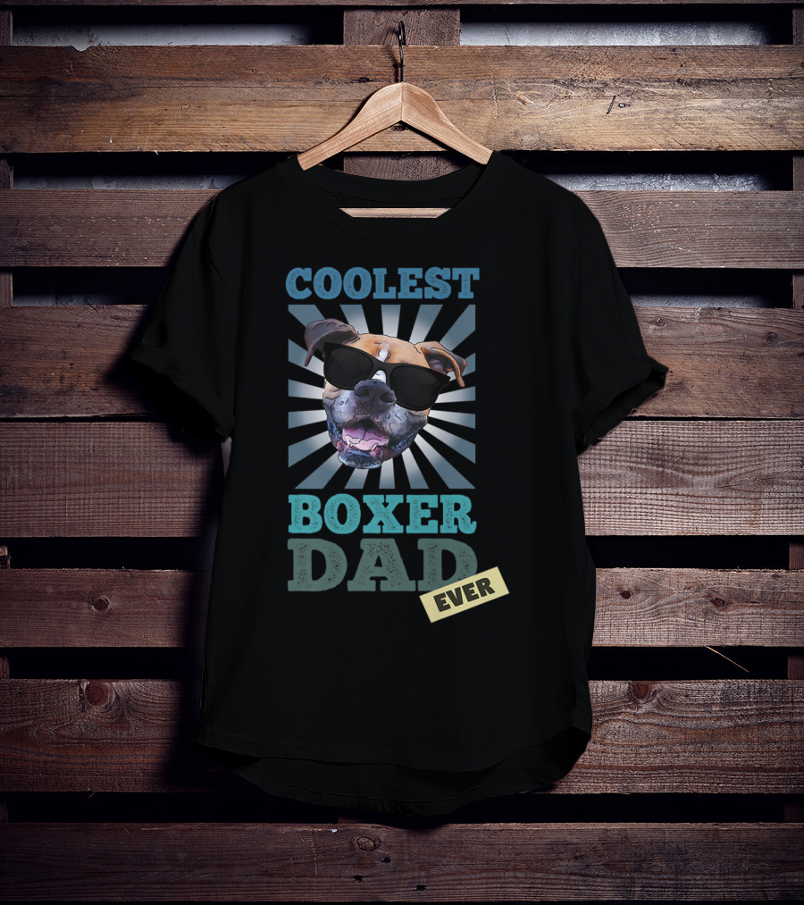 Coolest Boxer Dad Ever T-Shirt