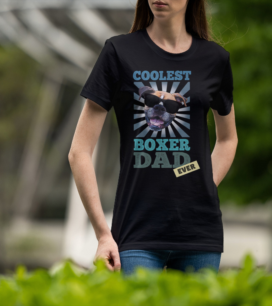 Coolest Boxer Dad Ever T-Shirt