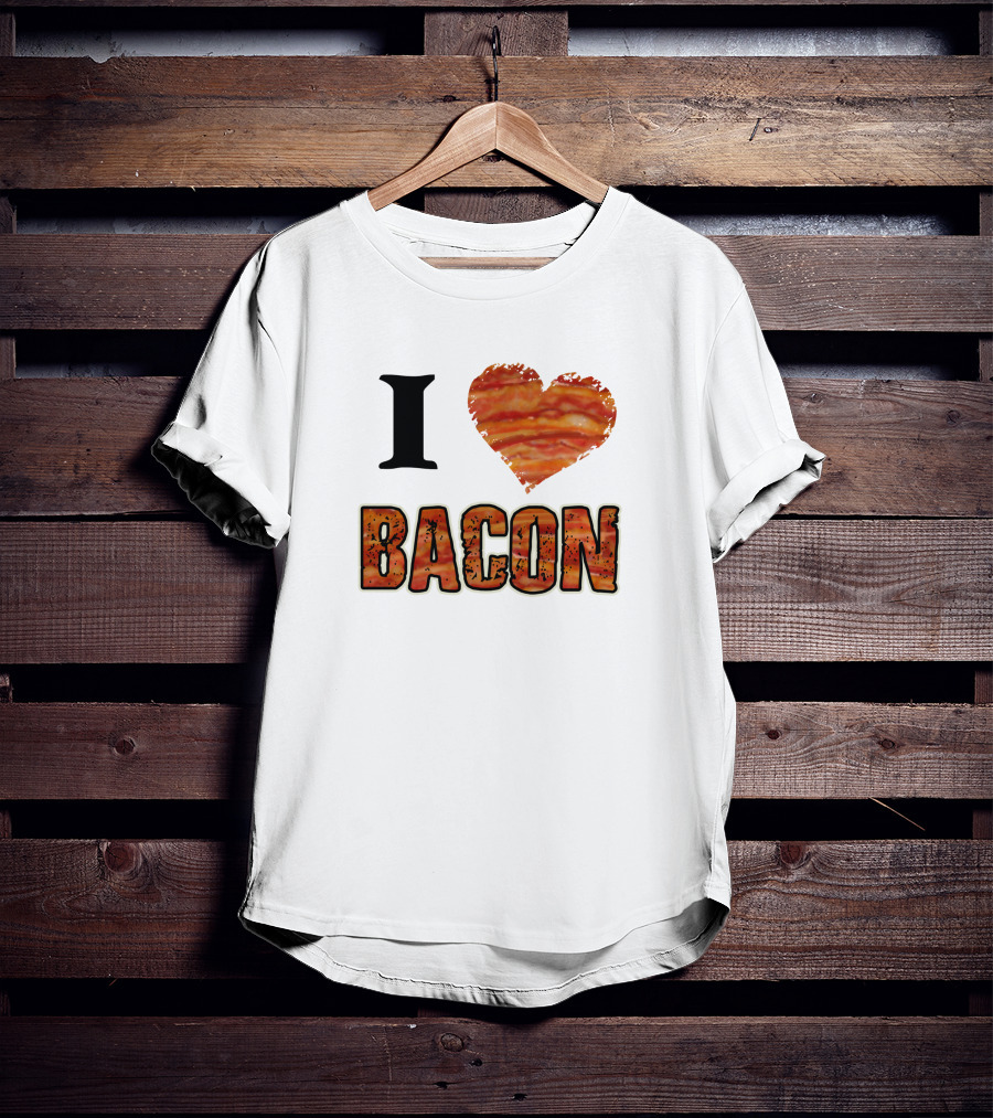 I Heart Bacon 832704 T-Shirt
