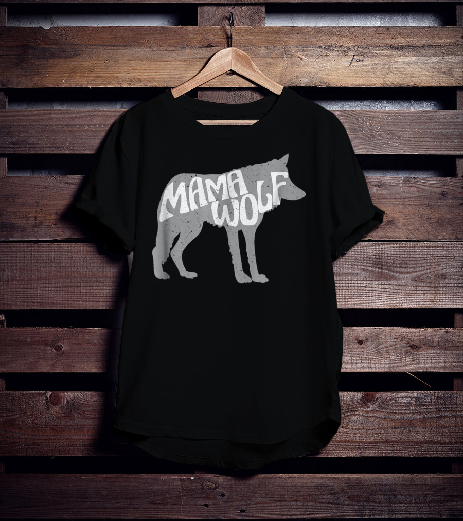 Mama Wolf Wolf T-Shirt