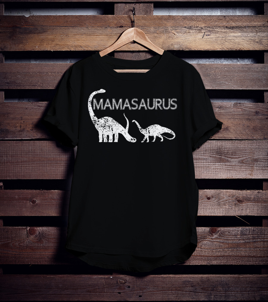 Mamasaurus Cute Sweet Mom Family Dino T-Shirt