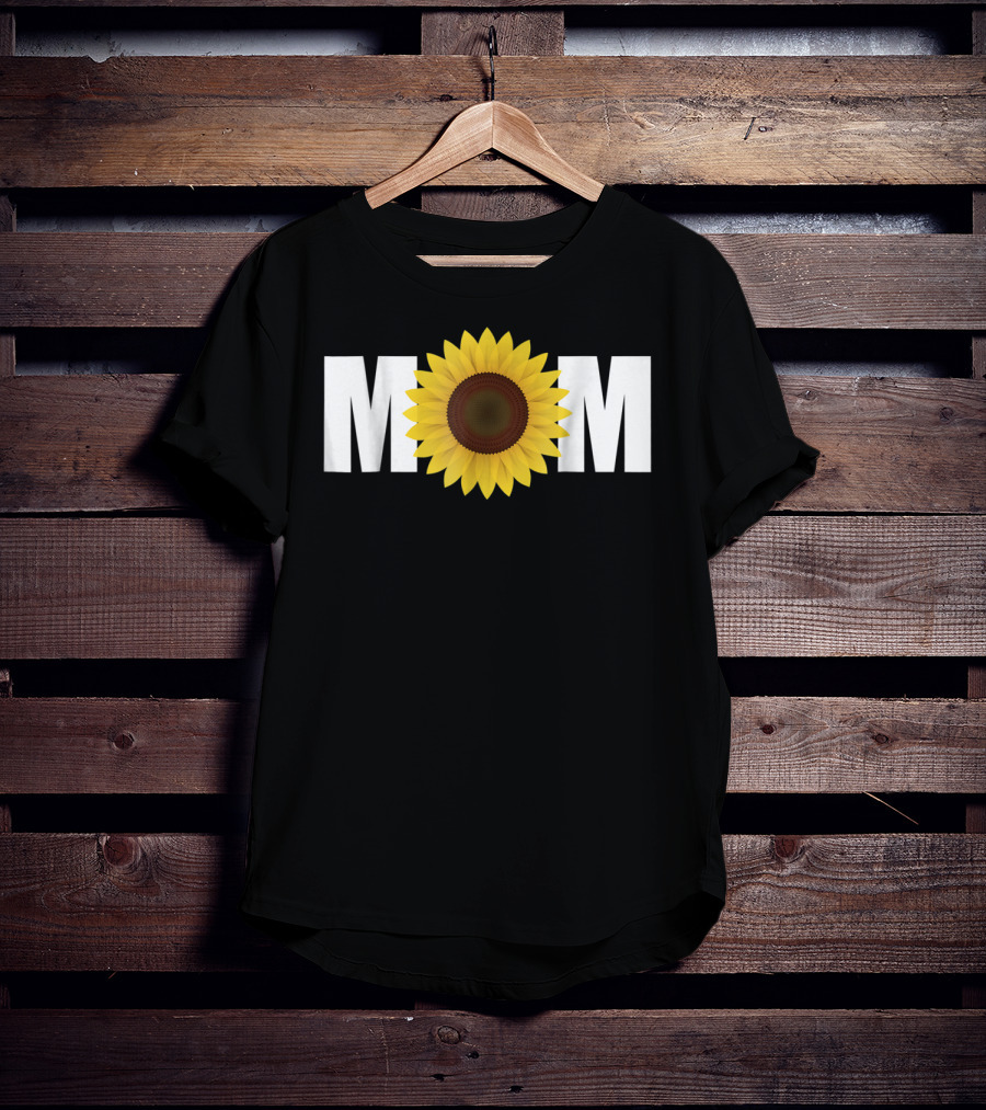 MOM Sunflower Floral T-Shirt