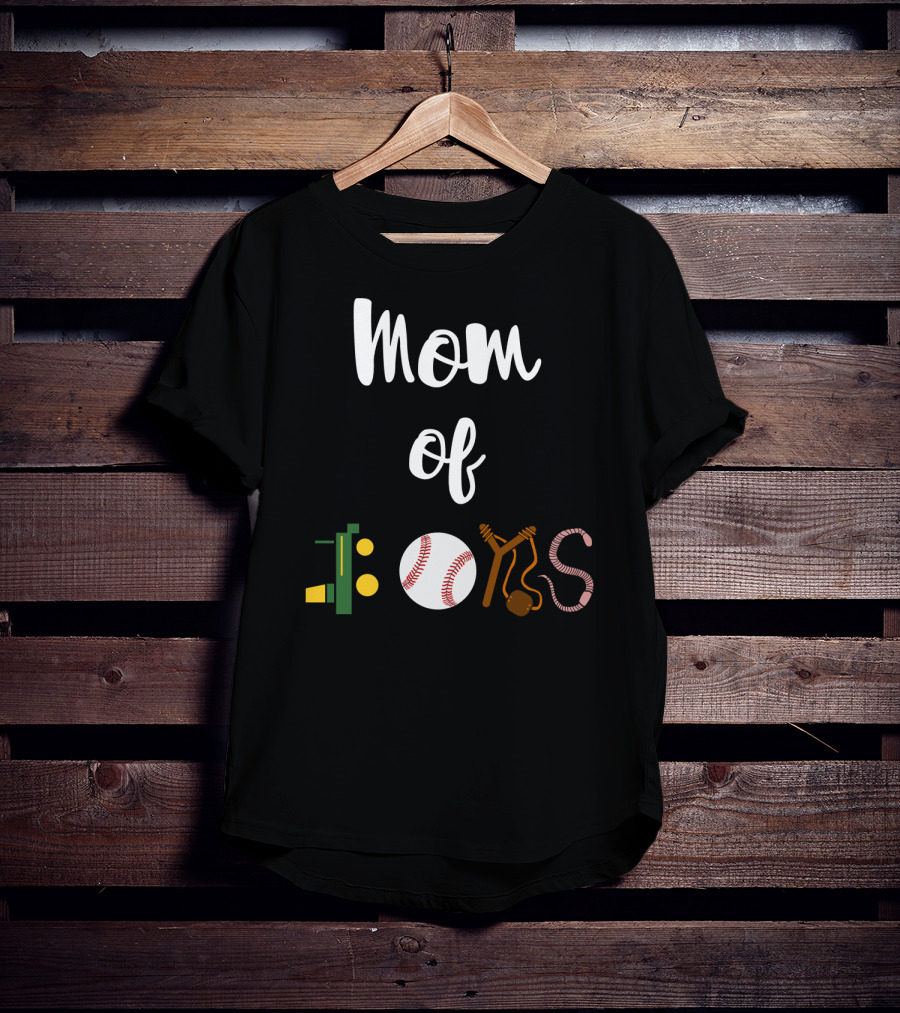 Mom Of Boys Sports T-Shirt