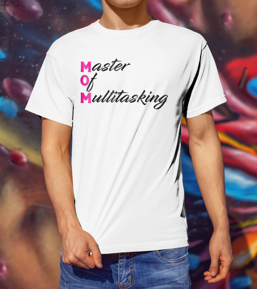 Master Of Multitasking Mom Funny Abbreviation Novelty DD63 T-Shirt