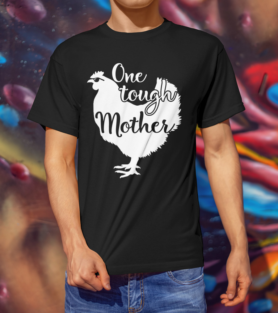 One Tough Mother Mom Strong Holidays20 T-Shirt
