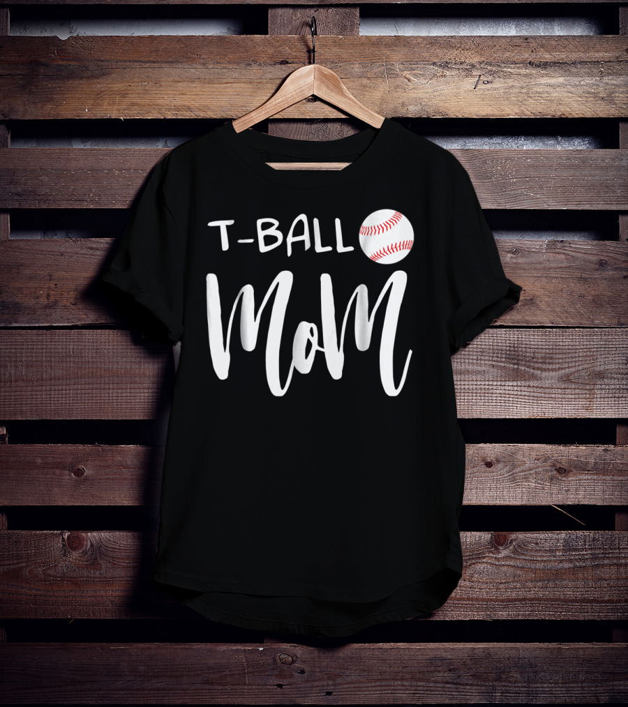 T-Ball Mom Baseball T-Shirt