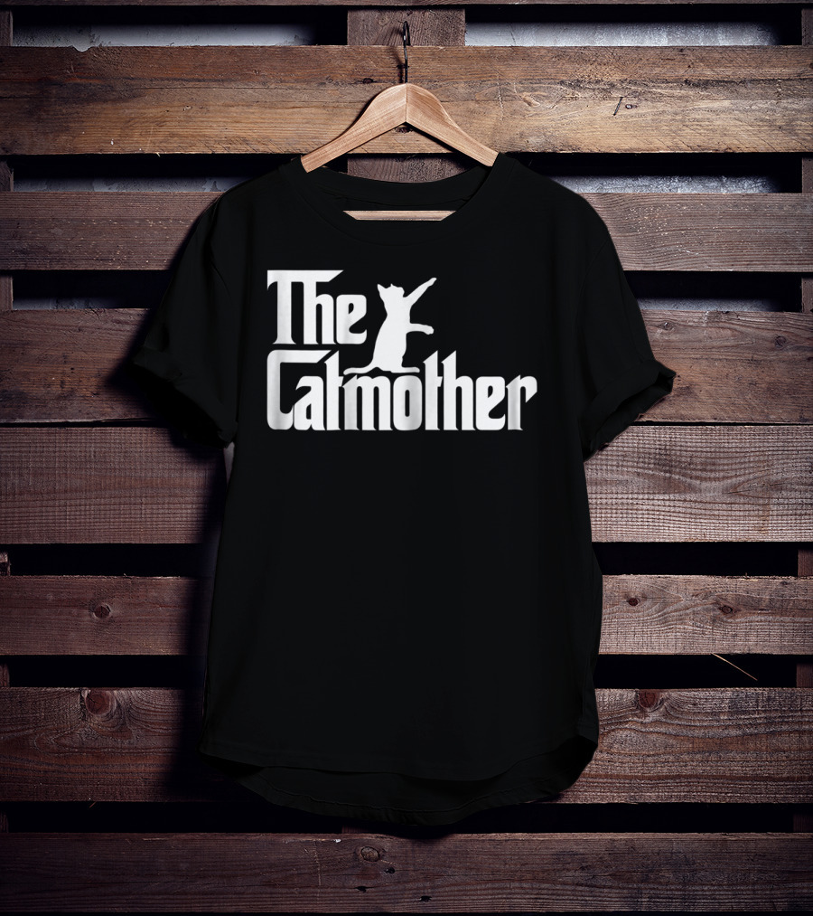 The Catmother Mother Of Cats Funny Cat Mom91 Game Of Thrones Spoof With Cat T-Shirt