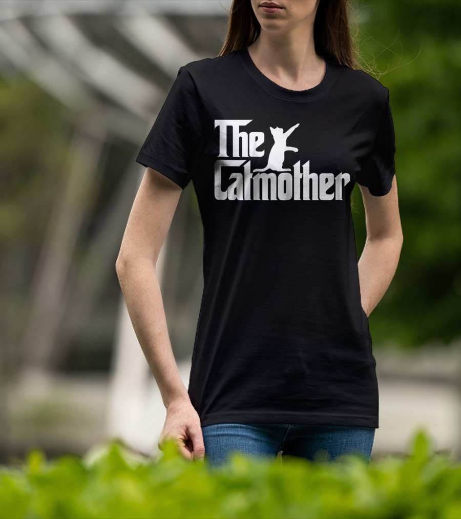 The Catmother Mother Of Cats Funny Cat Mom91 Game Of Thrones Spoof With Cat T-Shirt