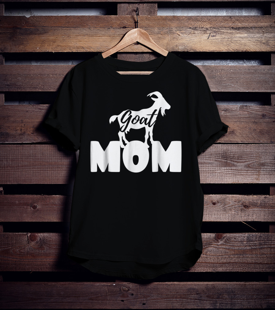 Goat Mom Funny Goat Lovers Farm Farmer 19 T-Shirt