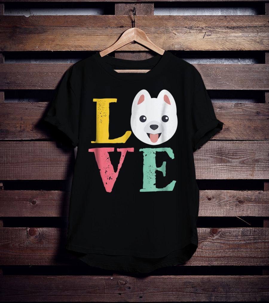 LOVE Pomeranian Dog Pom Owner Puppies Mom And Dad15 T-Shirt