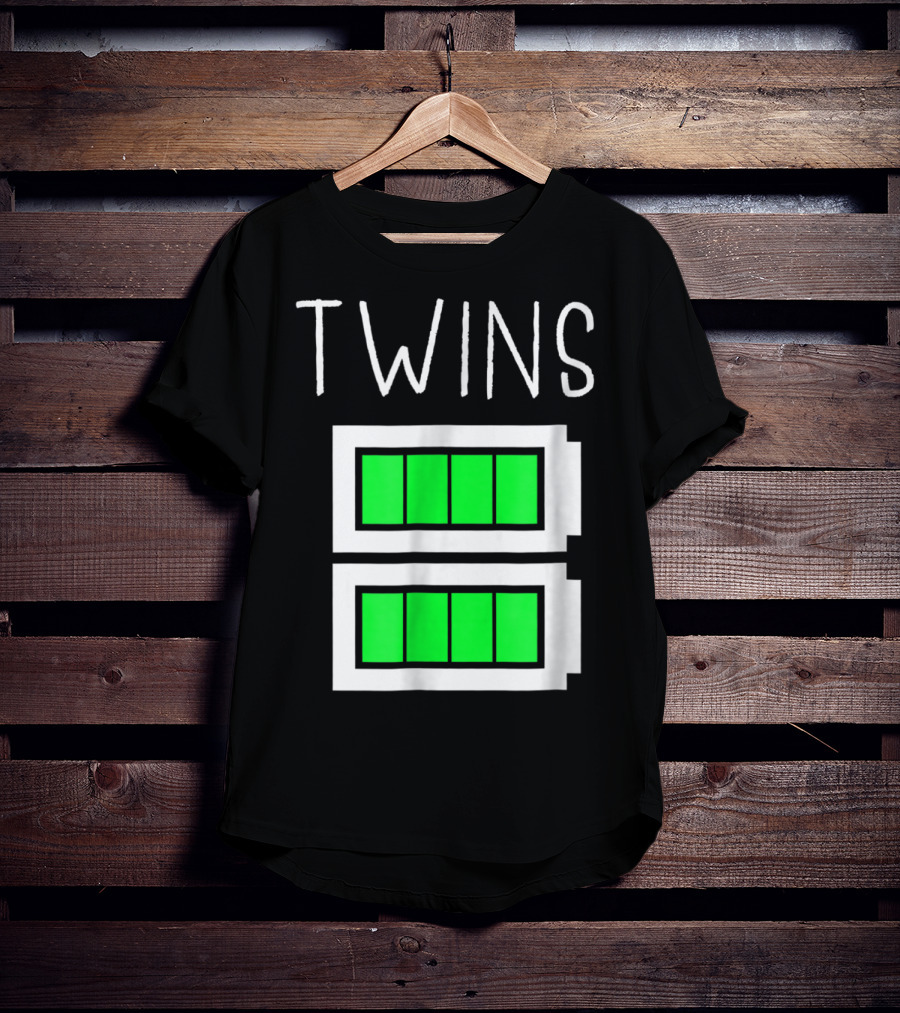 Twins Full Energy Full Batteries T-Shirt