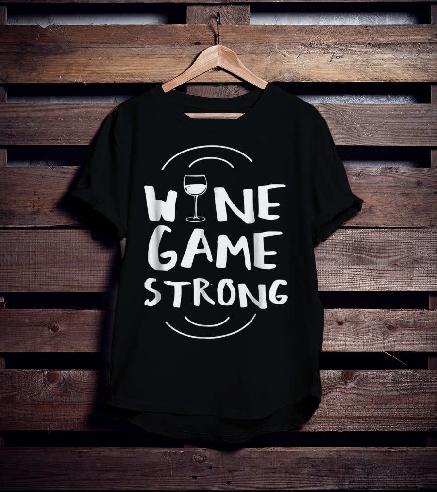 Wine Mom Funny Wine Game Strong Wine Running 93 T-Shirt