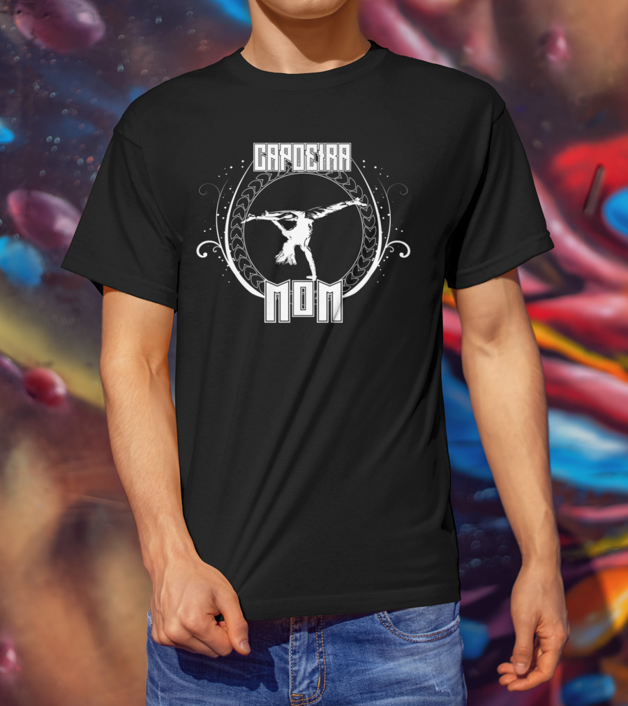 Capoeira Mom Martial Arts Break Dance Fusion T-Shirt