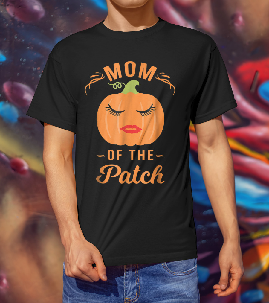 MOM Of The Patch Pumpkin T-Shirt