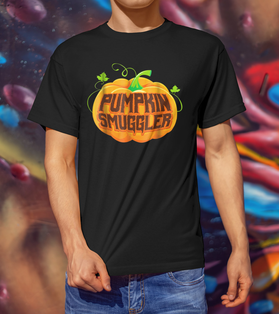 Pumpkin Smuggler Baby Pregnant Mom Pregnancy Mother Mama T-Shirt