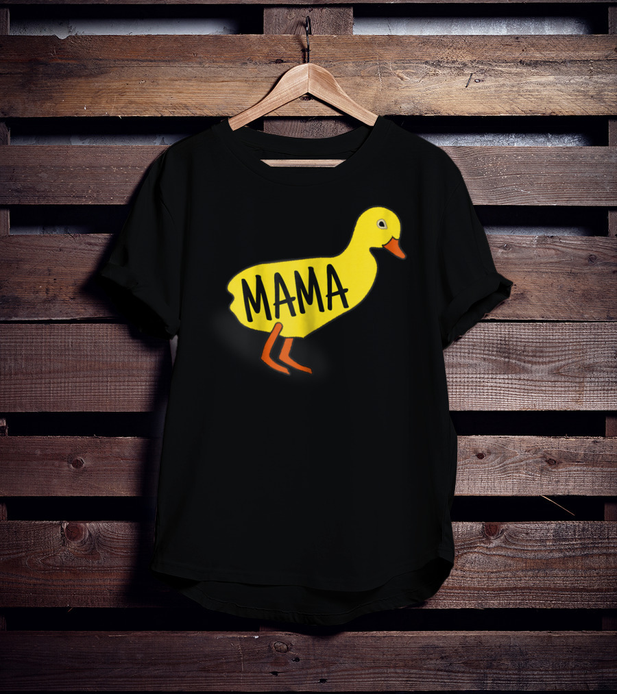 MAMA Best Duck Mama Mom For Ducks Lovers Girls Owners T-Shirt