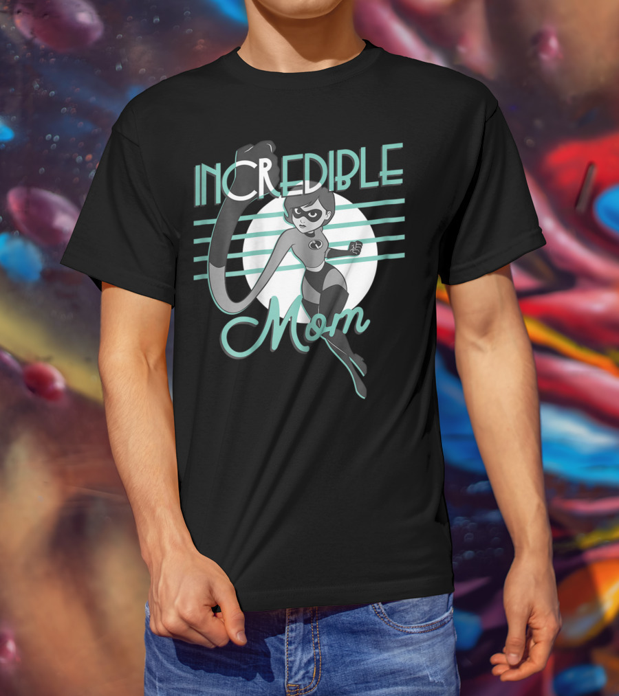 Incredible Mom Disney Pixar Incredibles 2 Elastigirl T-Shirt