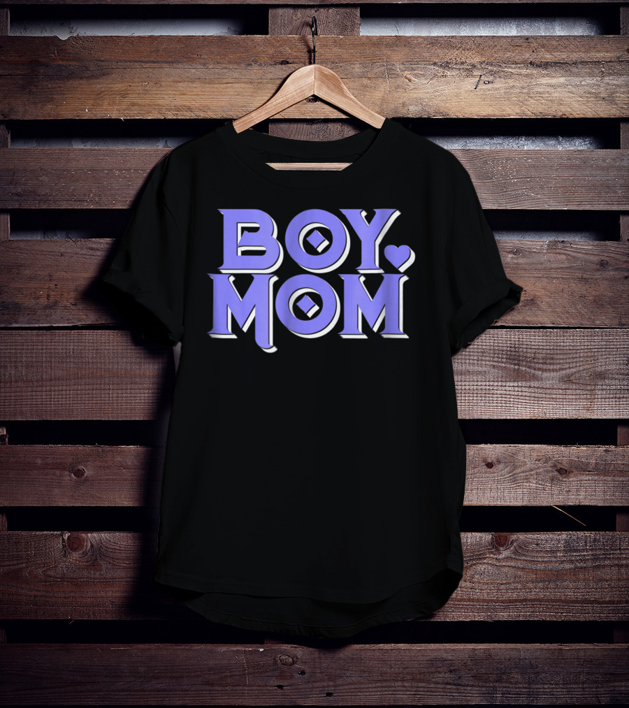 BOY MOM Cute Boy T-Shirt