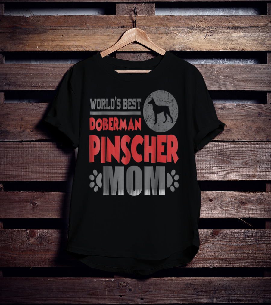 World's Best Doberman Pinscher Mom T-Shirt