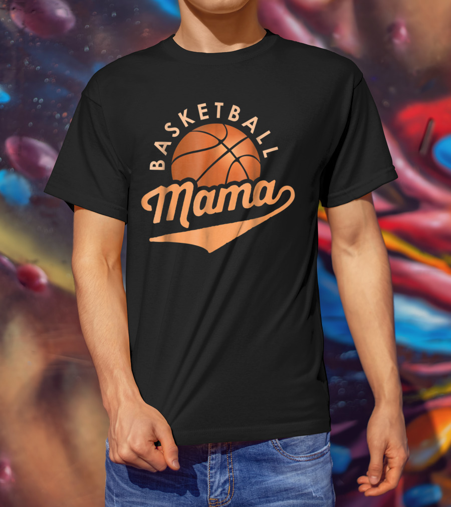 Basketball Mama Mother Funny Women91 T-Shirt