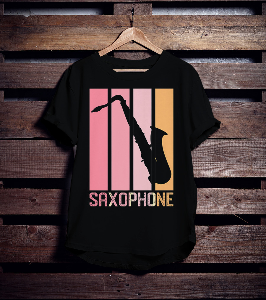 Saxophone Band Mom Marching Band School Music T-Shirt