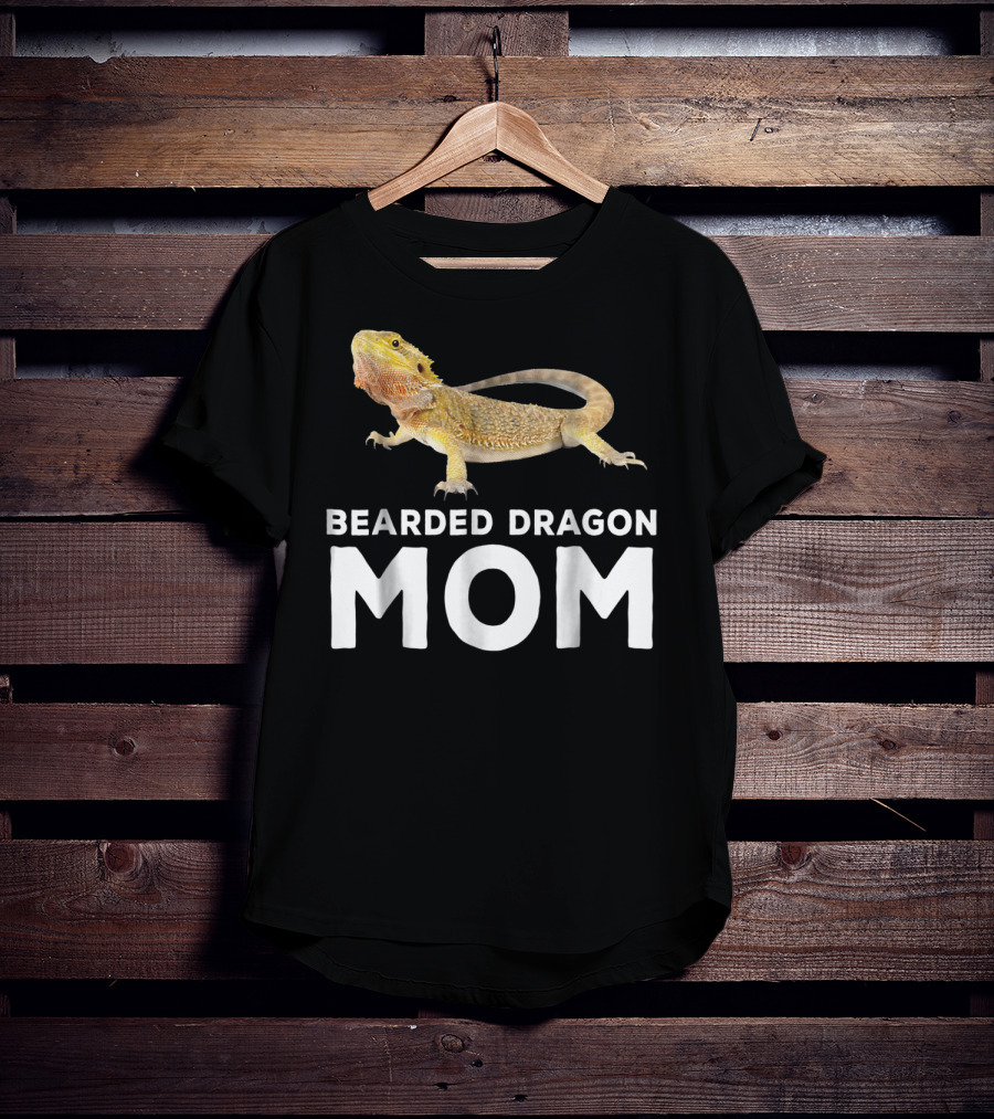 Bearded Dragon Mom Mother Pogona Reptile Enthusiast T-Shirt