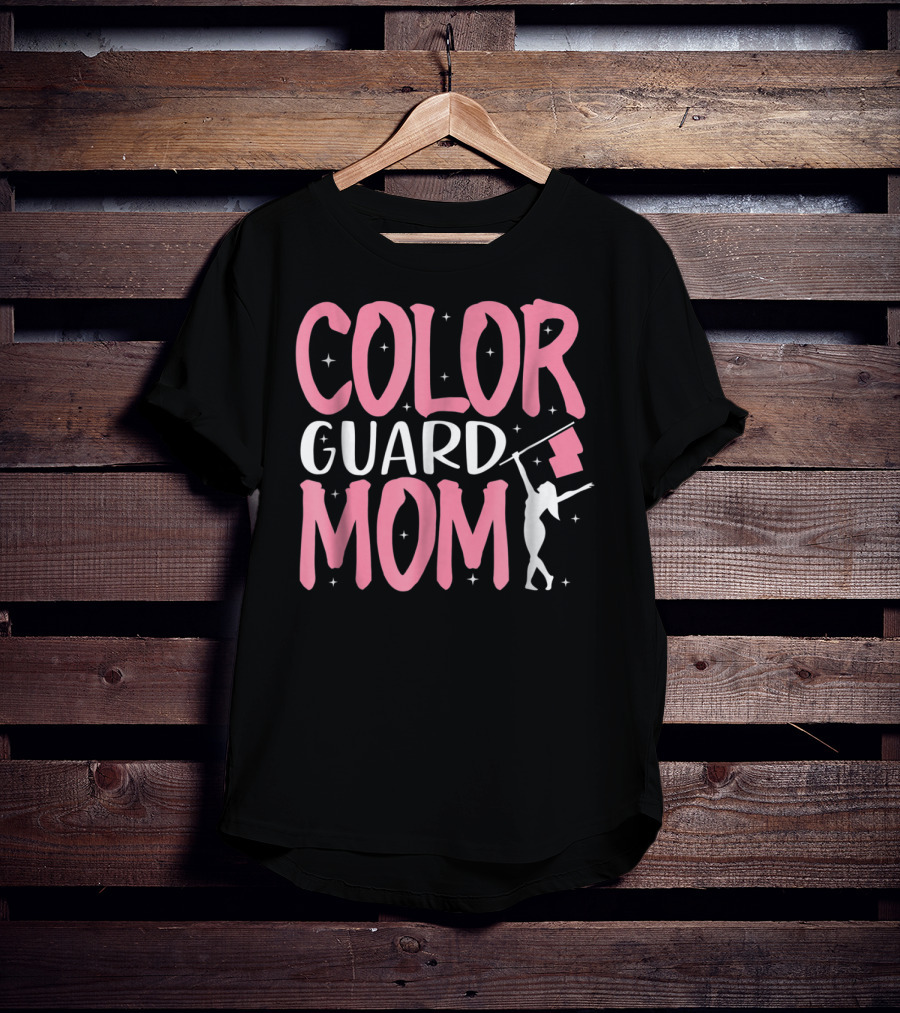 Color Guard Mom Color Guard Flag T-Shirt