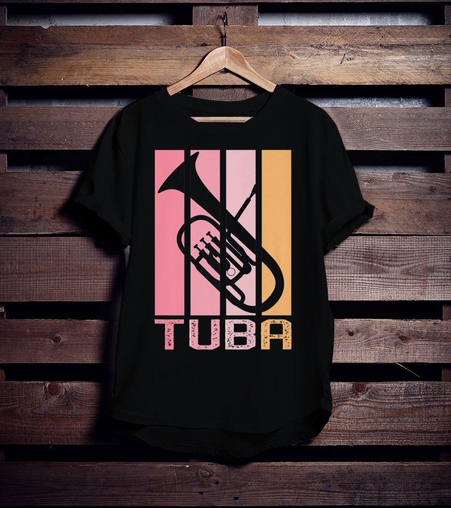 Band Mom Tuba Marching Band School Tuba T-Shirt