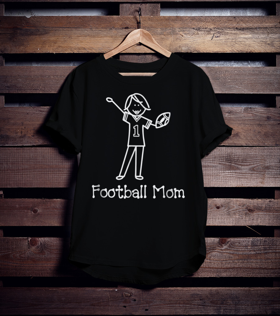 Football Mom Number One T-Shirt